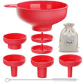 Pisol Wide Mouth Versatile Funnel, Canning Funnels by Pisol