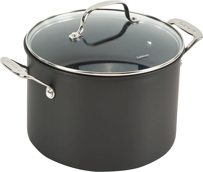 Cuisinart 14-Piece Cookware Set, Chef's Classic NonStick Hard Anodized - Image 4