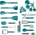 Pyrex 22-Piece Silicone Kitchen Cooking Utensils Set, Non-Stick Silicone by Pyrex