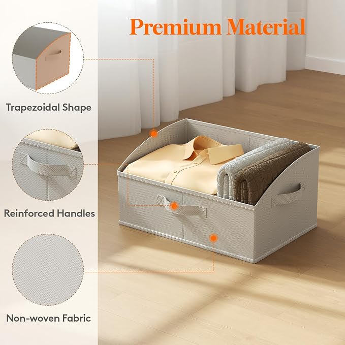 Lifewit Trapezoid Closet Storage Bins - Image 5