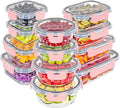 Magic Mill Premium Borosilicate Glass Food Storage Containers by magicmill