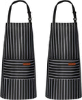 VALOME 2 Pack Kitchen Aprons, Apron by VALOME