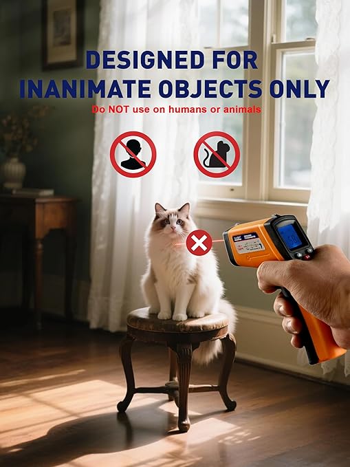 SMART JERRY - Infrared Thermometer Gun | Non-Contact Digital Temperature Gun - Image 8