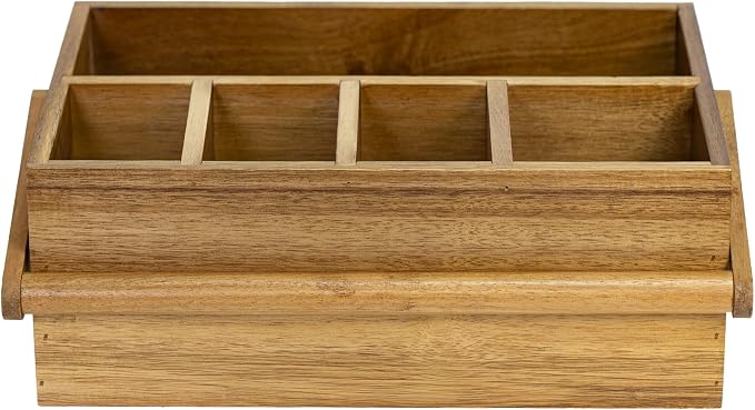 VaeFae Acacia Silverware Caddy - Image 3