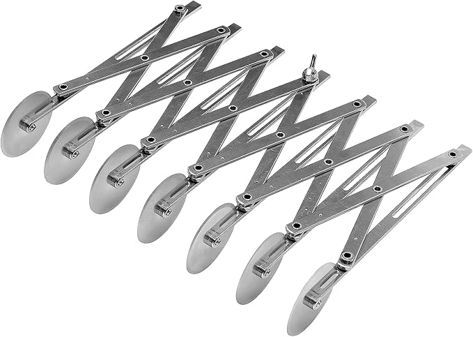 Ateco 7 Wheel Stainless Steel Cutter, 2 1/8 Inch Wheels by Ateco