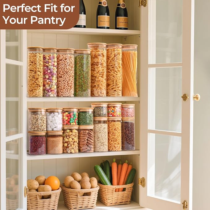 ComSaf 1.7 Qt Glass Storage Containers - Image 6