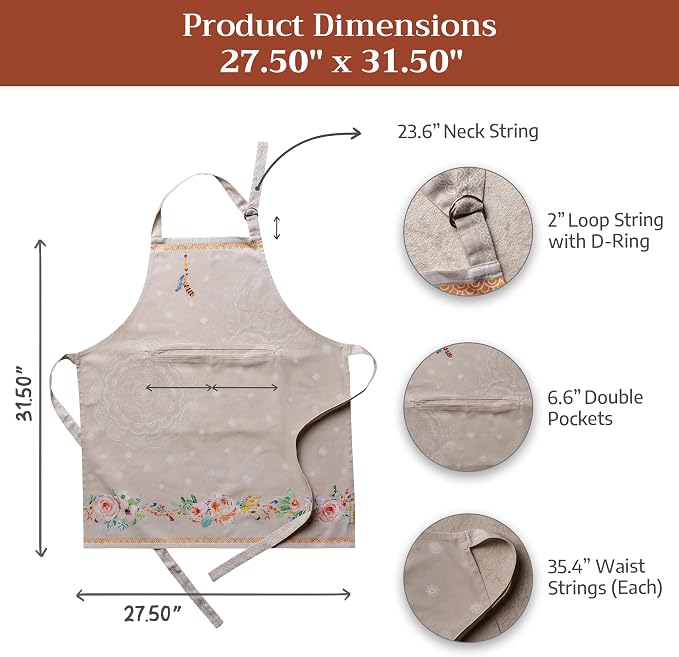 Maison d' Hermine 100% Cotton Apron - Image 7