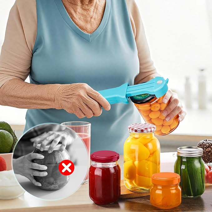 7-in-1 Jar Opener for Seniors – Magnetic adjustable Jar Opener & Bottle Opener - Image 9