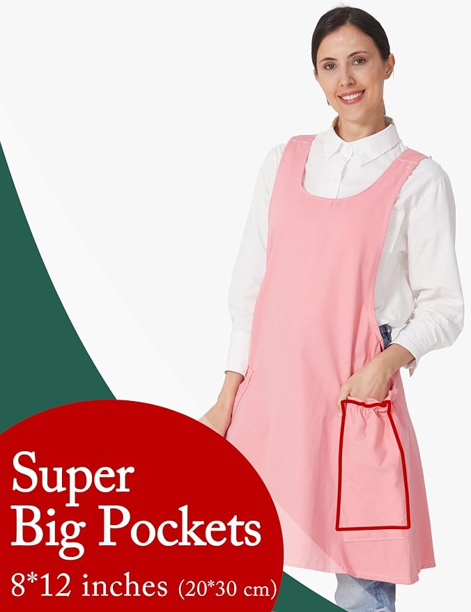Cozy Adjustable Cross Back Aprons - Image 2