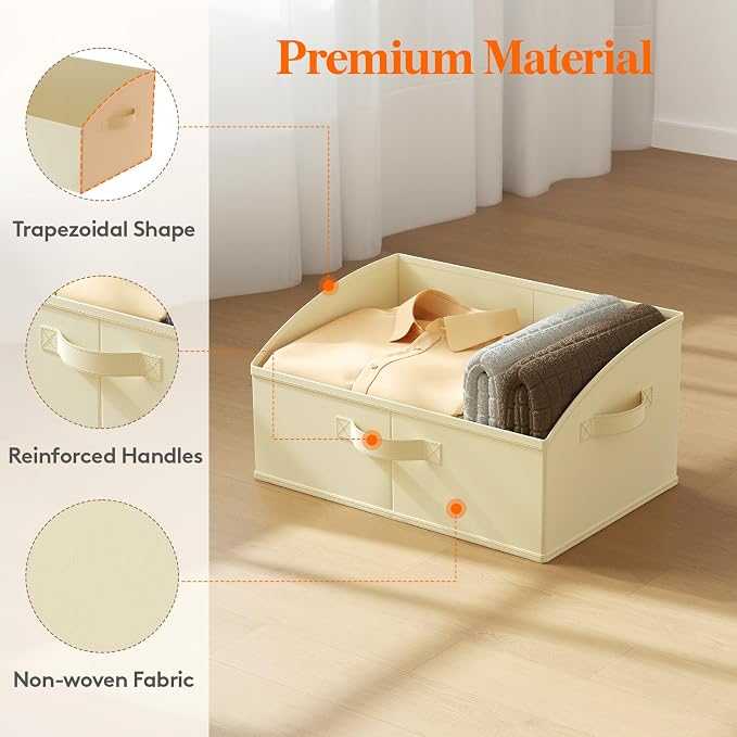 Lifewit Trapezoid Closet Storage Bins - Image 5