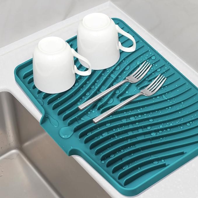 TIKNIK Silicone Dish Drying Mat, Stone Drying Mat by TIKNIKHomeOutdoor