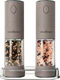 ThermoMaven Electric Salt and Pepper Grinder Set, 110ml Larger Rechargeable by ThermoMaven