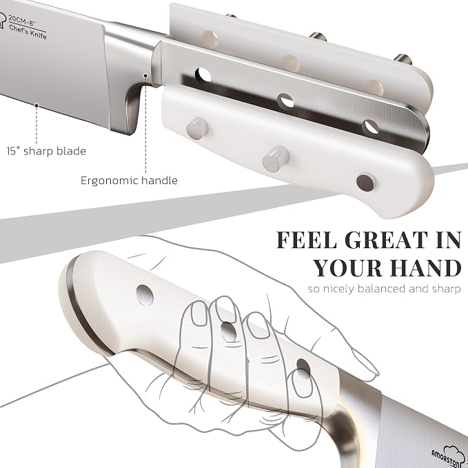 Knife Set, Kitchen Knives Set - Image 3