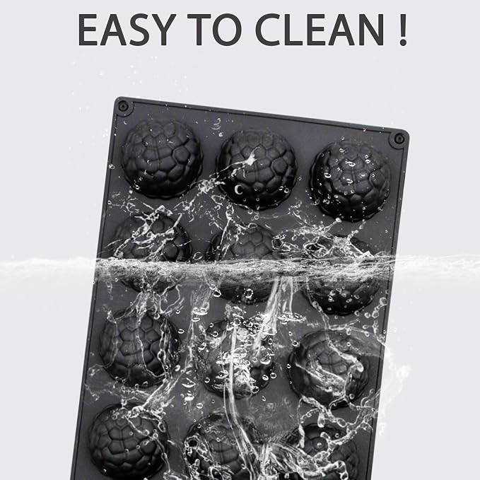 15-Cavity Silicone Baking Mold, Raspberry Shape, 11.3 x 6.69 in, - Image 7