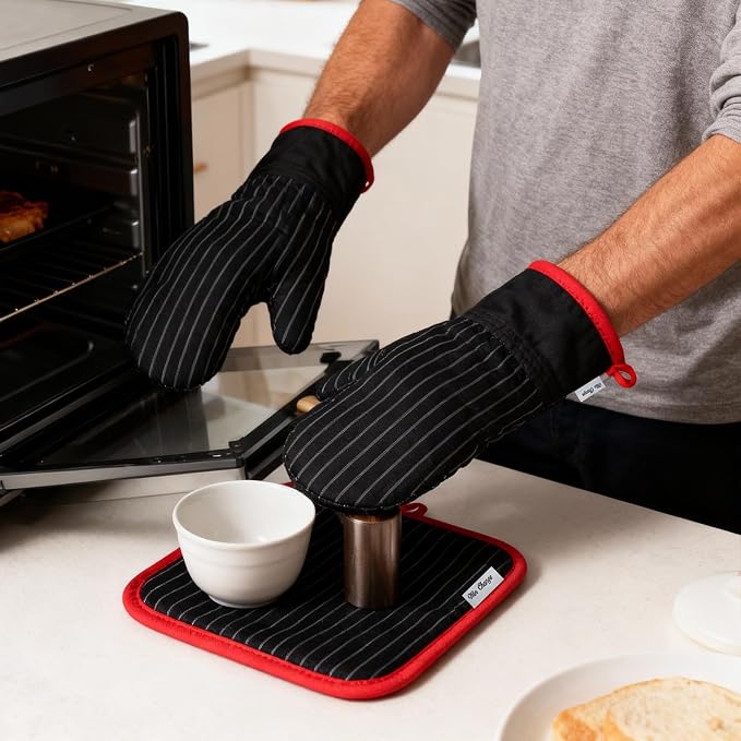 Oven Mitts and Pot Holders Sets, Oven Mitts and Potholders - Image 4