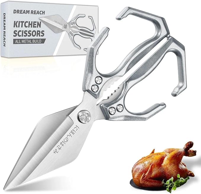 Dream Reach Heavy Duty Poultry Shears Kitchen Scissors Dishwasher Safe by DreamReach