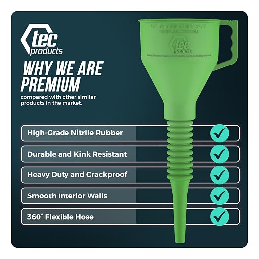 TEC Products FlexAll Long Flexible Funnels - Image 3