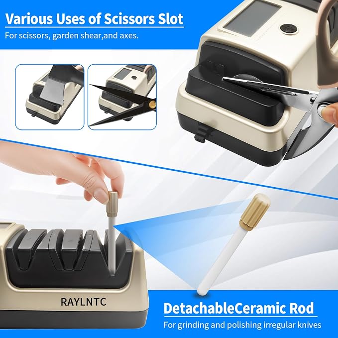 Professional 5-in-1 Electric Knife Sharpener - Image 4