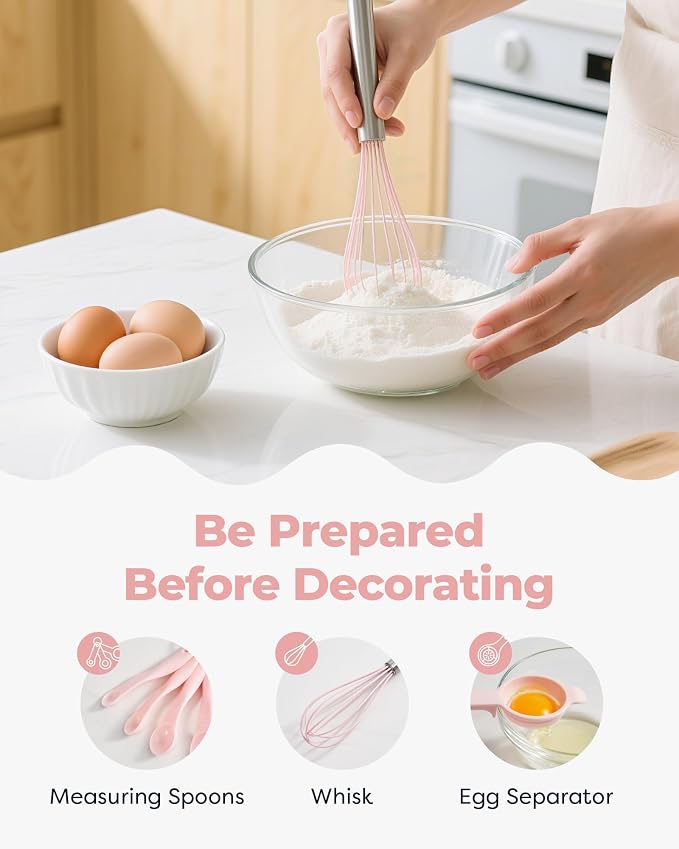 Kootek 158PCs Cake Decorating Kit, Baking Supplies Tools - Image 6