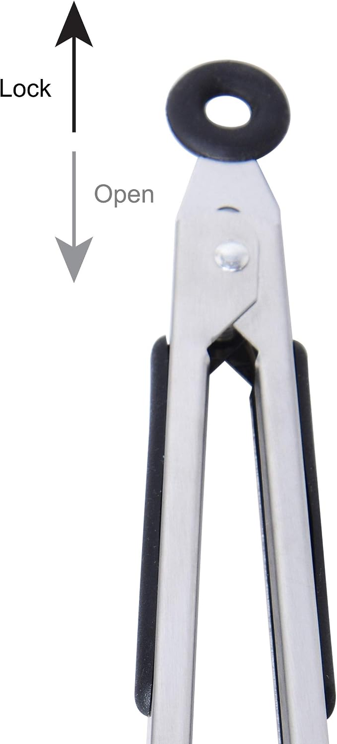 Farberware Classic Mini Nylon Tipped Tongs - Image 4