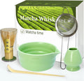 Vaiheng Matcha Whisk Set with Matcha Bowl, Matcha Whisk Holder Matcha Bamboo by Unknown