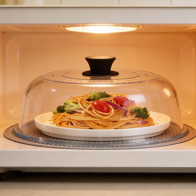 High Borosilicate Glass Microwave Splatter Cover - Image 4