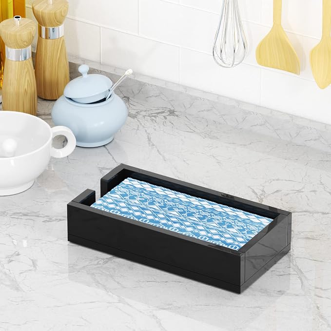 HIIMIEI Acrylic Napkin Holder for Bathroom, Bathroom Napkins Guest Disposable - Image 5