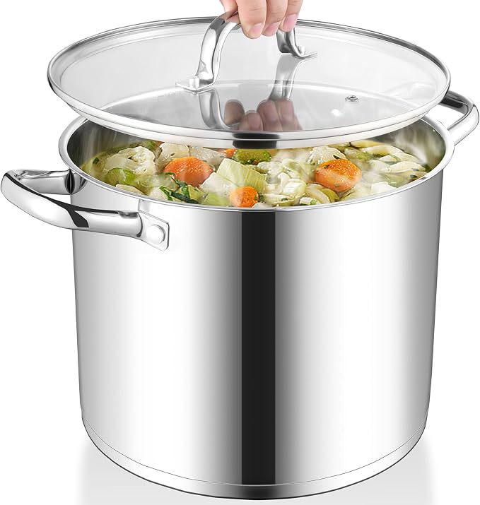 Herogo 12-Quart 18/10 Stainless Steel Stock Pot by Herogo