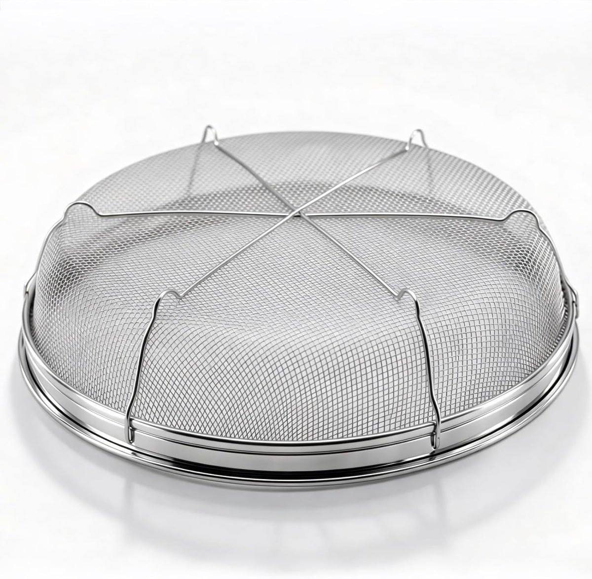 Fine Mesh Strainer for Kitchen, Stainless Steel Colander Bowl for