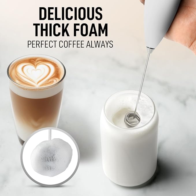 Zulay Kitchen Whisk Milk Frother - Image 2