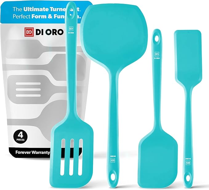 New DI ORO Silicone Turner Spatula Set by DIORO