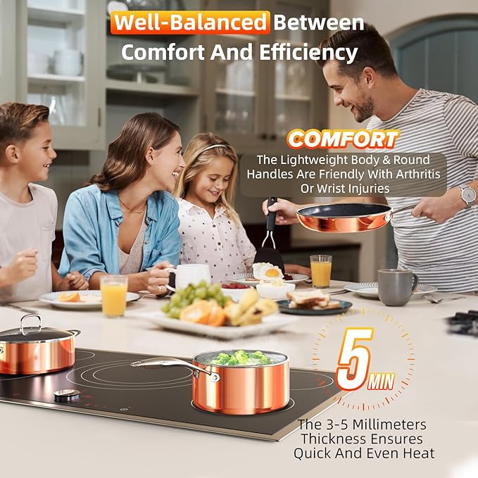 Deluxe DUXANO 14PC Healthy Pots and Pan - Image 4