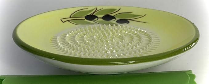 BonCera, All-in-one Premium Ceramic Garlic Grater Plate 4-Piece Set - Image 6