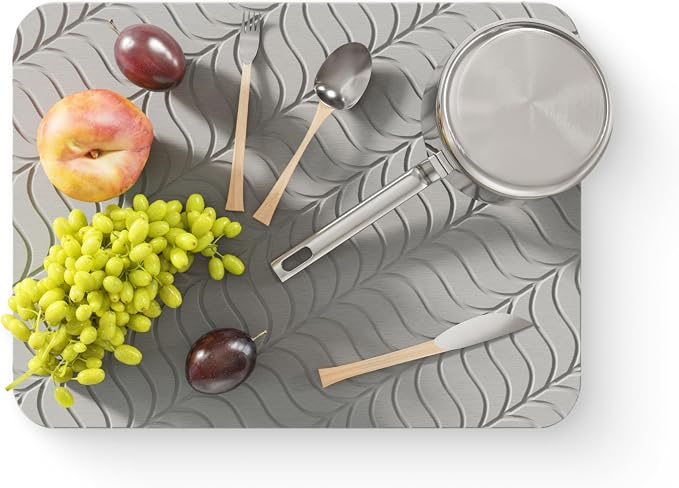 Deepstone Diatomite Stone Dish Drying Mat – Fast-Drying Natural Diatomaceous by deepstone