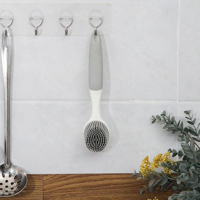 Dish Scrubber, Silicone Soft Bristles Scrub Brush - Image 7