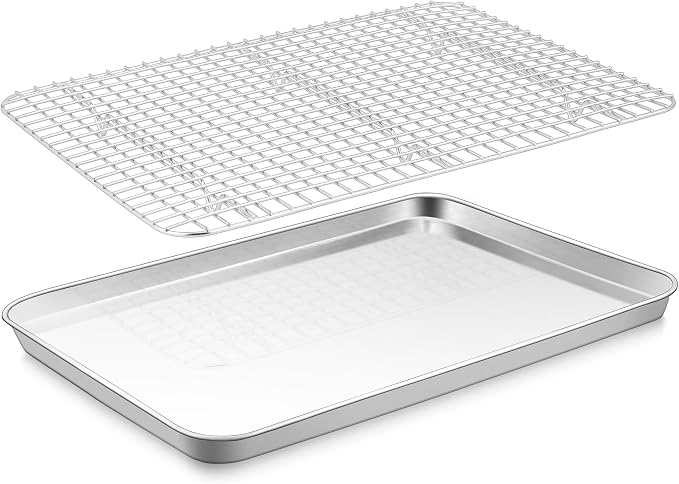 E-far Stainless Steel Baking Sheet by E-far