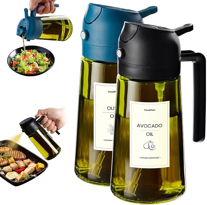 TrendPlain - Original 16oz/470ml Olive Oil Dispenser Bottle by TrendPlain