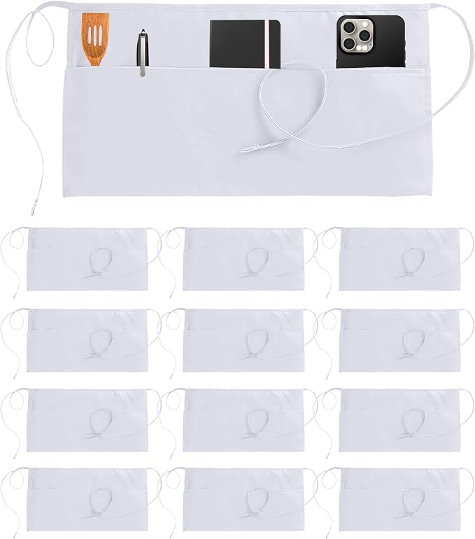 Utopia Wear 12 Pack Server Aprons by UTOPIAWEAR