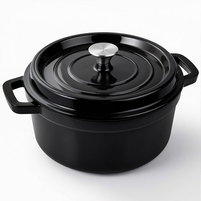 Miereirl 6.5 Quart Enameled Dutch Oven Pot by Miereirl