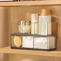 PAVSTINE Medicine Cabinet Organizer 2 Pack, Stackable Storage Drawers by PAVSTINE