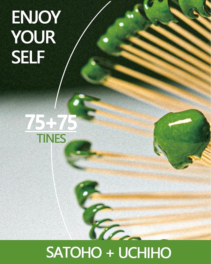 Vaiheng Matcha Whisk, Matcha Whisk Set Matcha Bamboo Whisk - Image 3