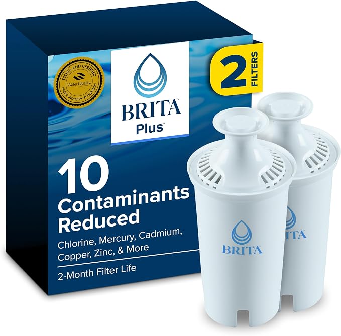 Brita Plus Water Filter, High-Density Replacement Filter by Brita
