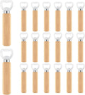 20 Pcs Wooden Bottle Opener Bulk Wooden Beer Opener Engravable DIY Bottle Opener by Yugada