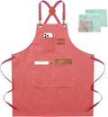 ZOMAO Chef Apron for Women Men by ZOMAO