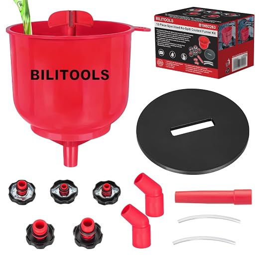 BILITOOLS No-Spill Coolant Funnel Kit by BILITOOLS