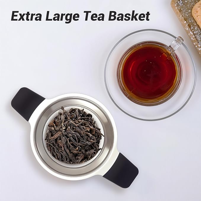 Tifanso Stainless Steel Tea Infuser Steeper Strainer - Image 5
