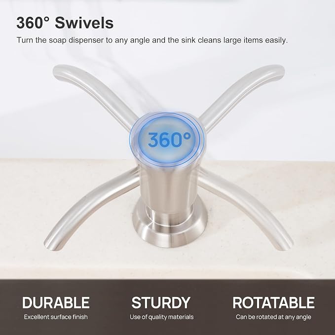 GAGALIFE Built in Counter Soap Dispenser - Image 4