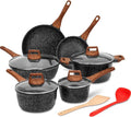 ESLITE LIFE Nonstick Cookware Sets, Compatible by ESLITELIFE