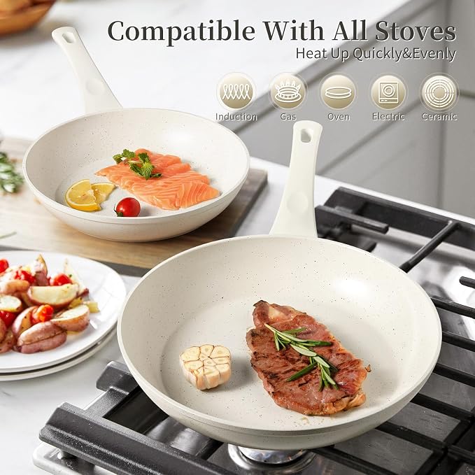Innerwell Ceramic Non Stick Frying Pan - Image 4