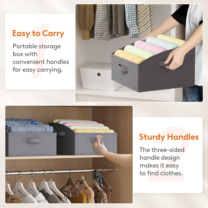 Lifewit Trapezoid Closet Storage Bins - Image 4